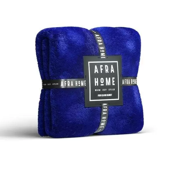 پتو 180*220 آبی شالی 1387 افرا